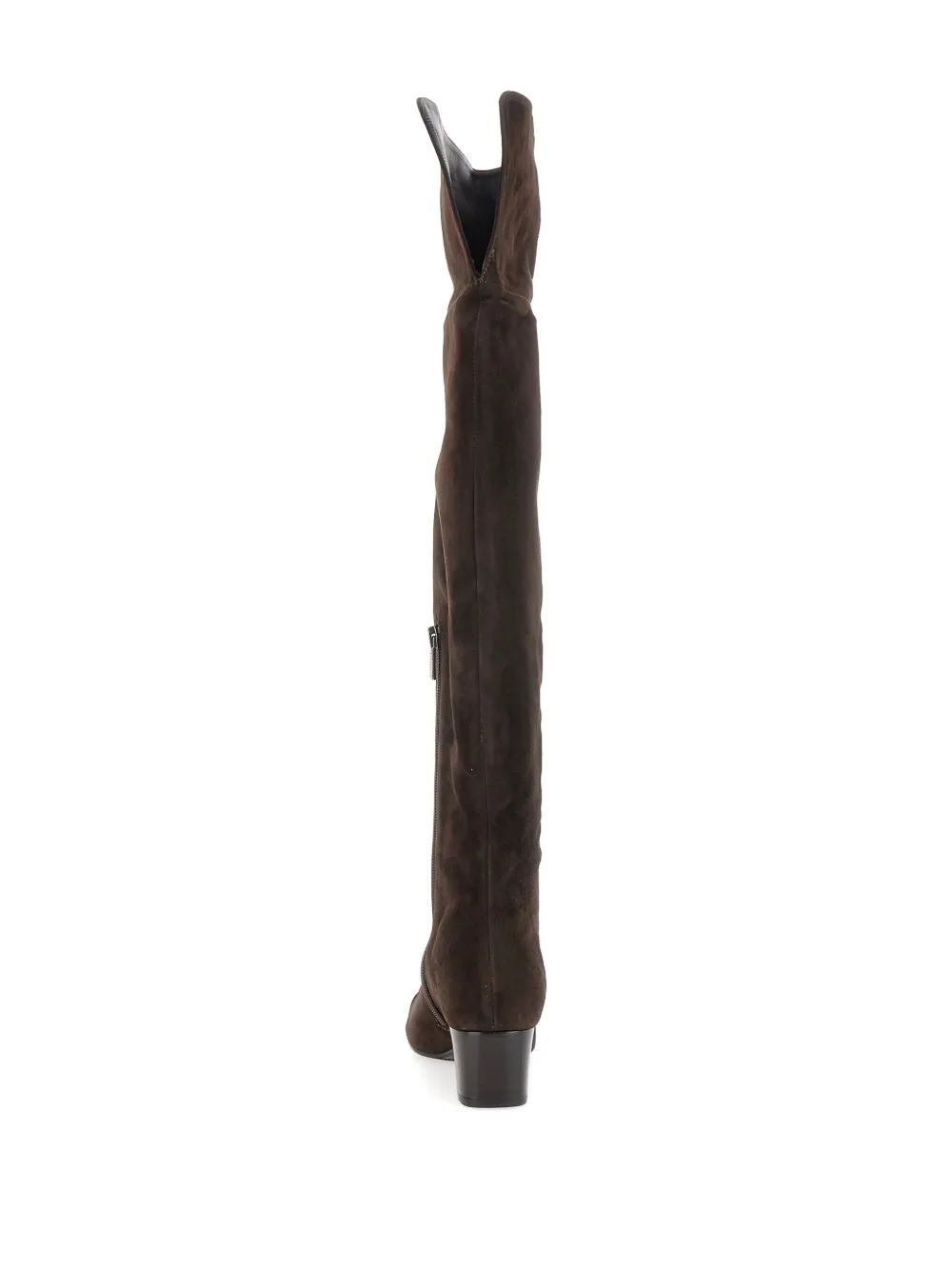 Carel Paris Brigitte suede knee-high boots Brown