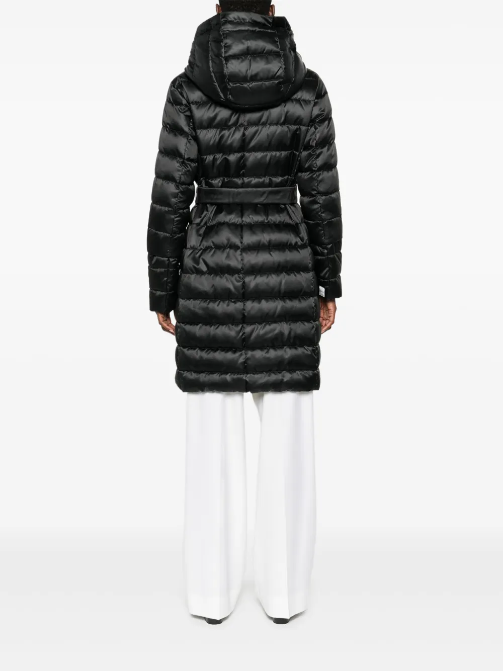 Max Mara Jas met capuchon Zwart