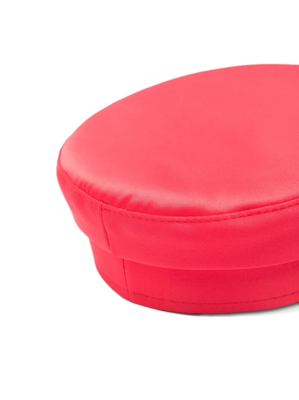 Ruslan Baginskiy crystal-embellished beret - Rood