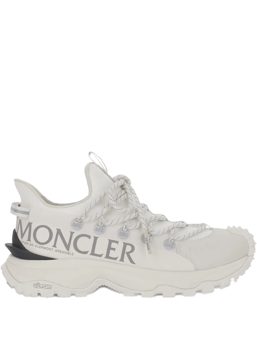 Moncler X Vibram Trailgrip Lite2 Logo Low-top Sneakers In White