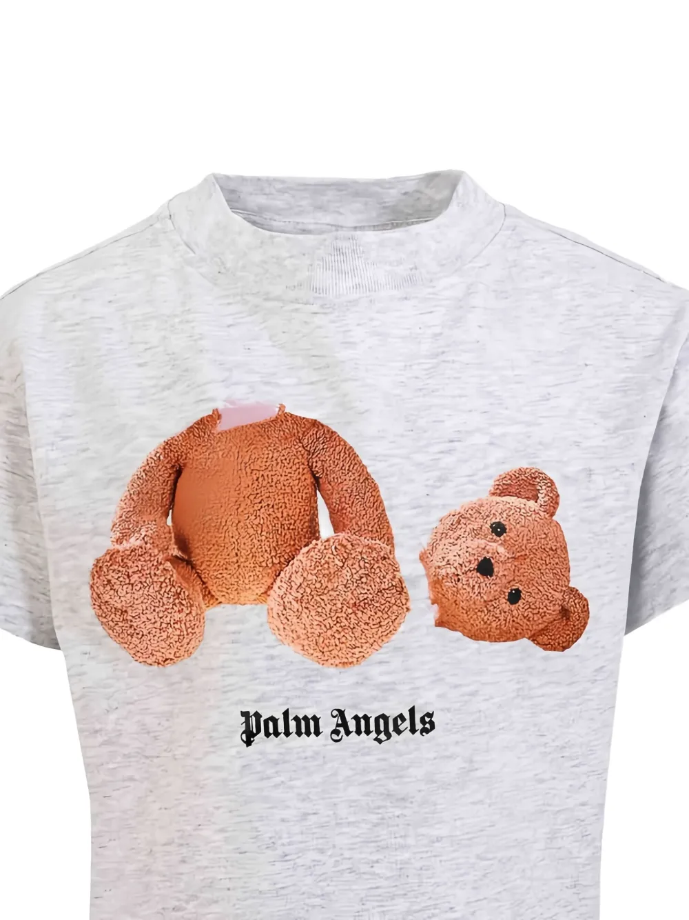 Palm Angels Kids T-shirt met teddybeerprint Grijs