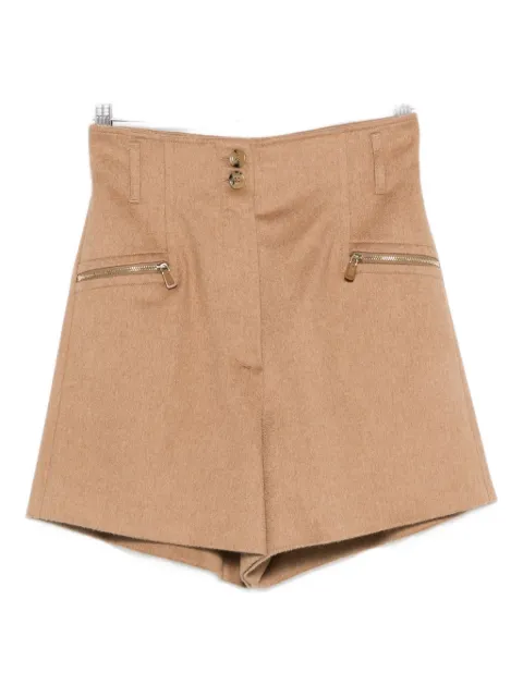 Max Mara zip-pocket shorts