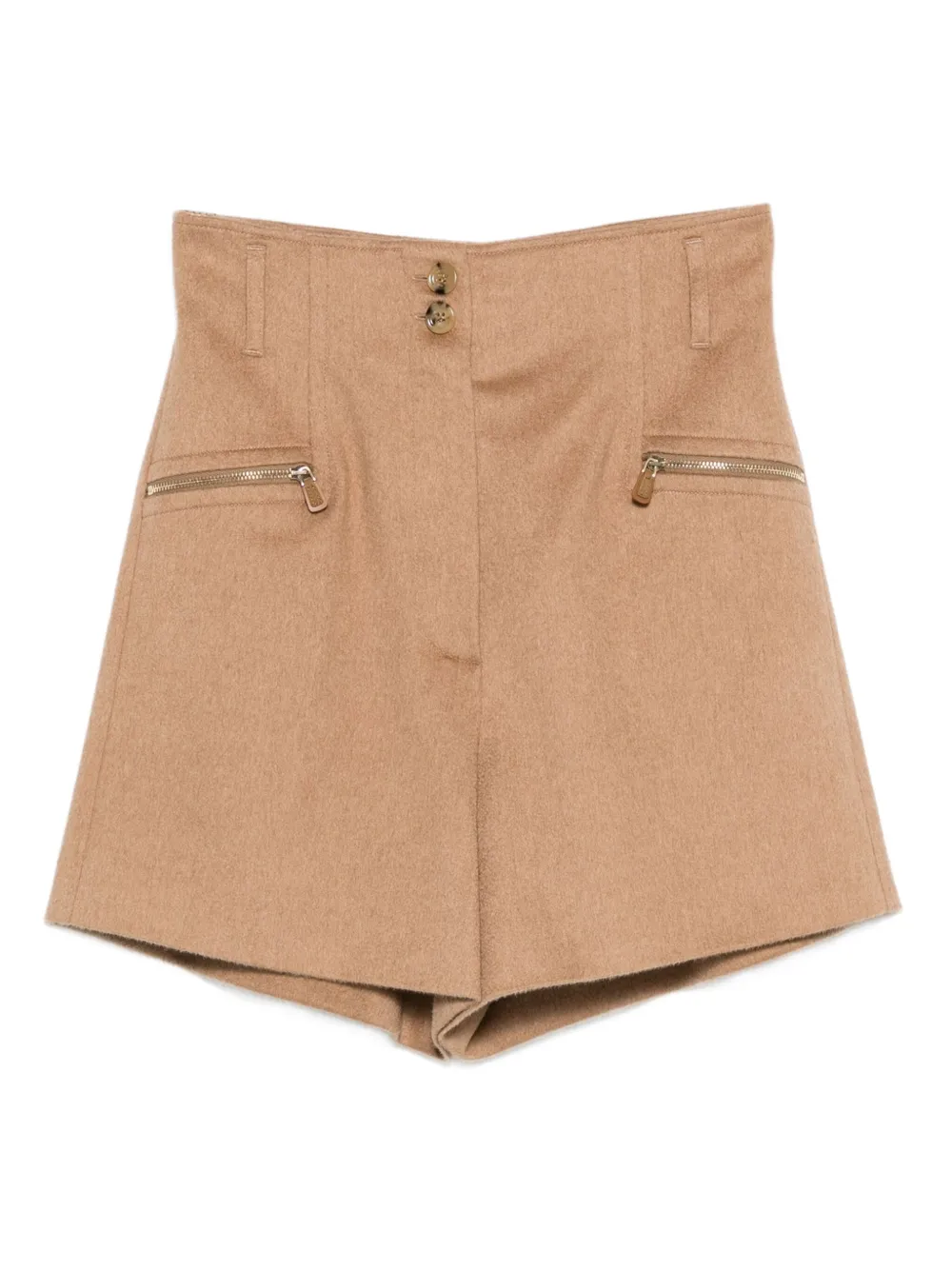 Max Mara شورت بجيوب بسحاب | ألوان محايدة | Image 1