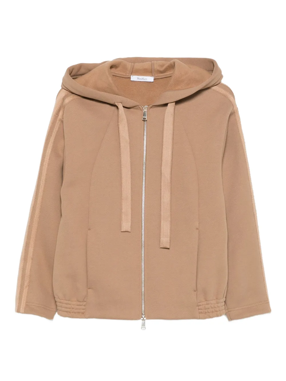 Max Mara ジップアップ パーカー - ブラウン Max Mara ジップアップ パーカー - ブラウン
