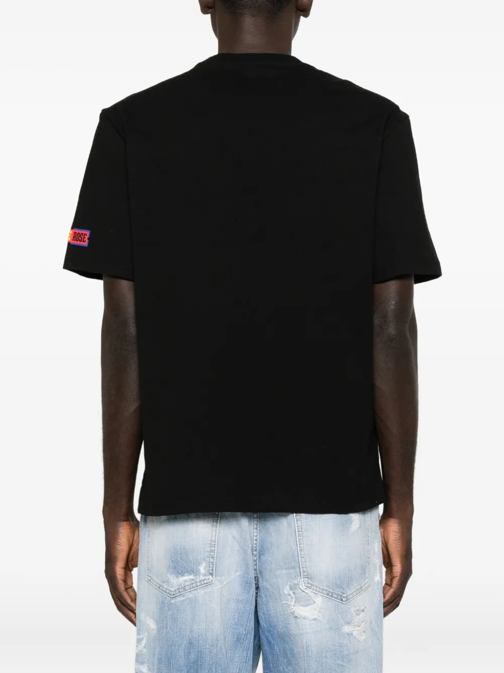 Martine Rose T-shirt met grafische print Zwart