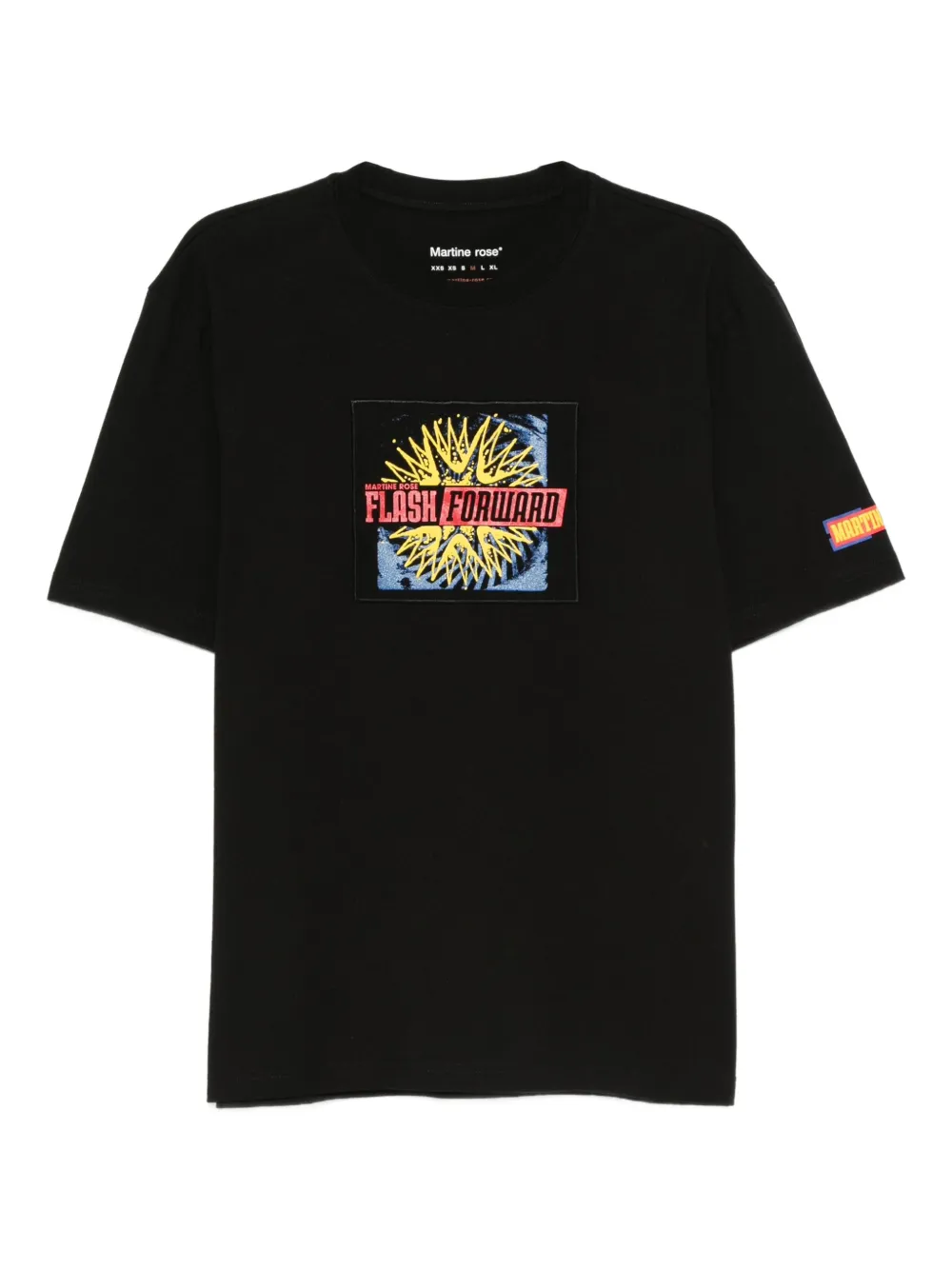 Martine Rose graphic-print T-shirt | Black | Image 1