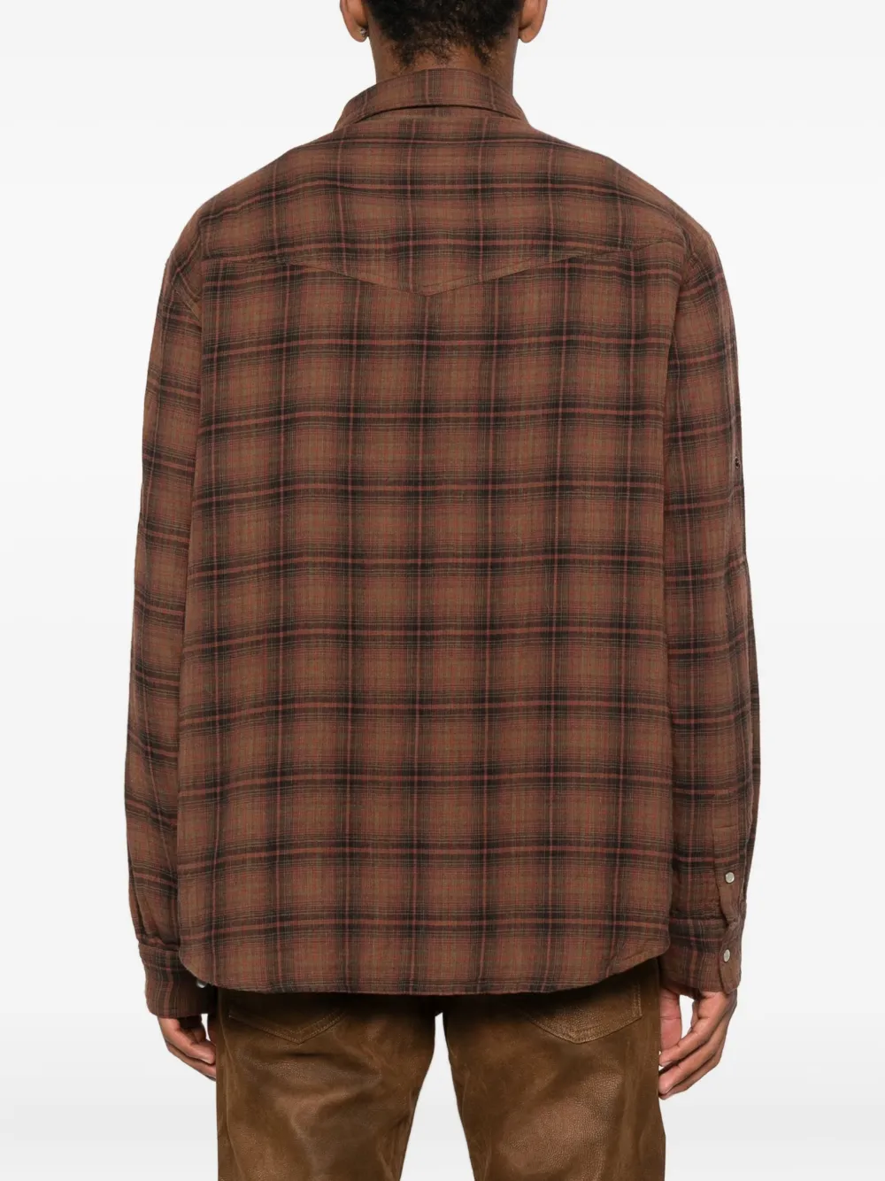 MARANT Panema shirt Bruin