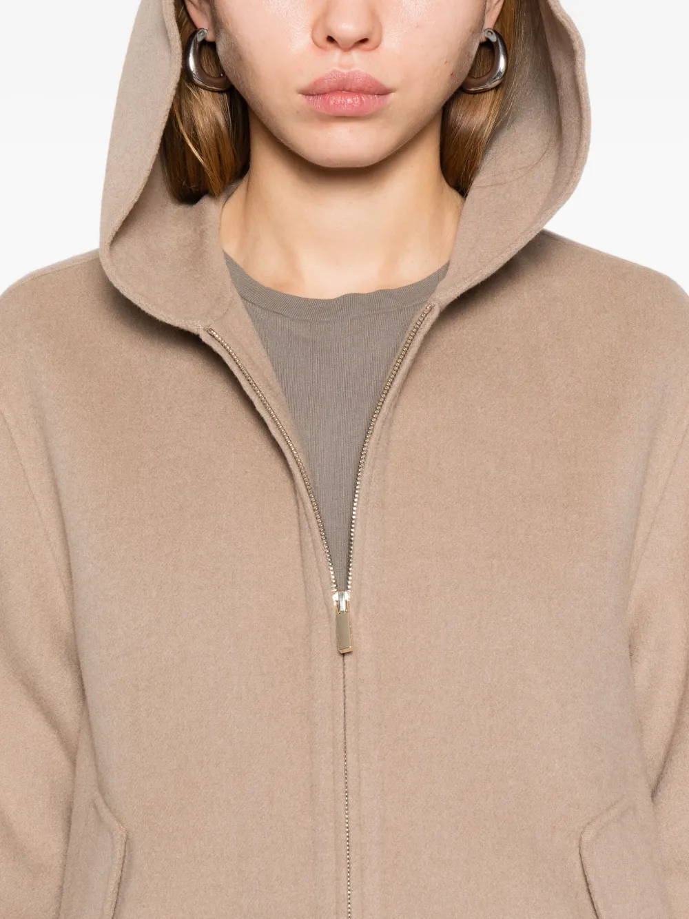 'S Max Mara Jack met capuchon Beige