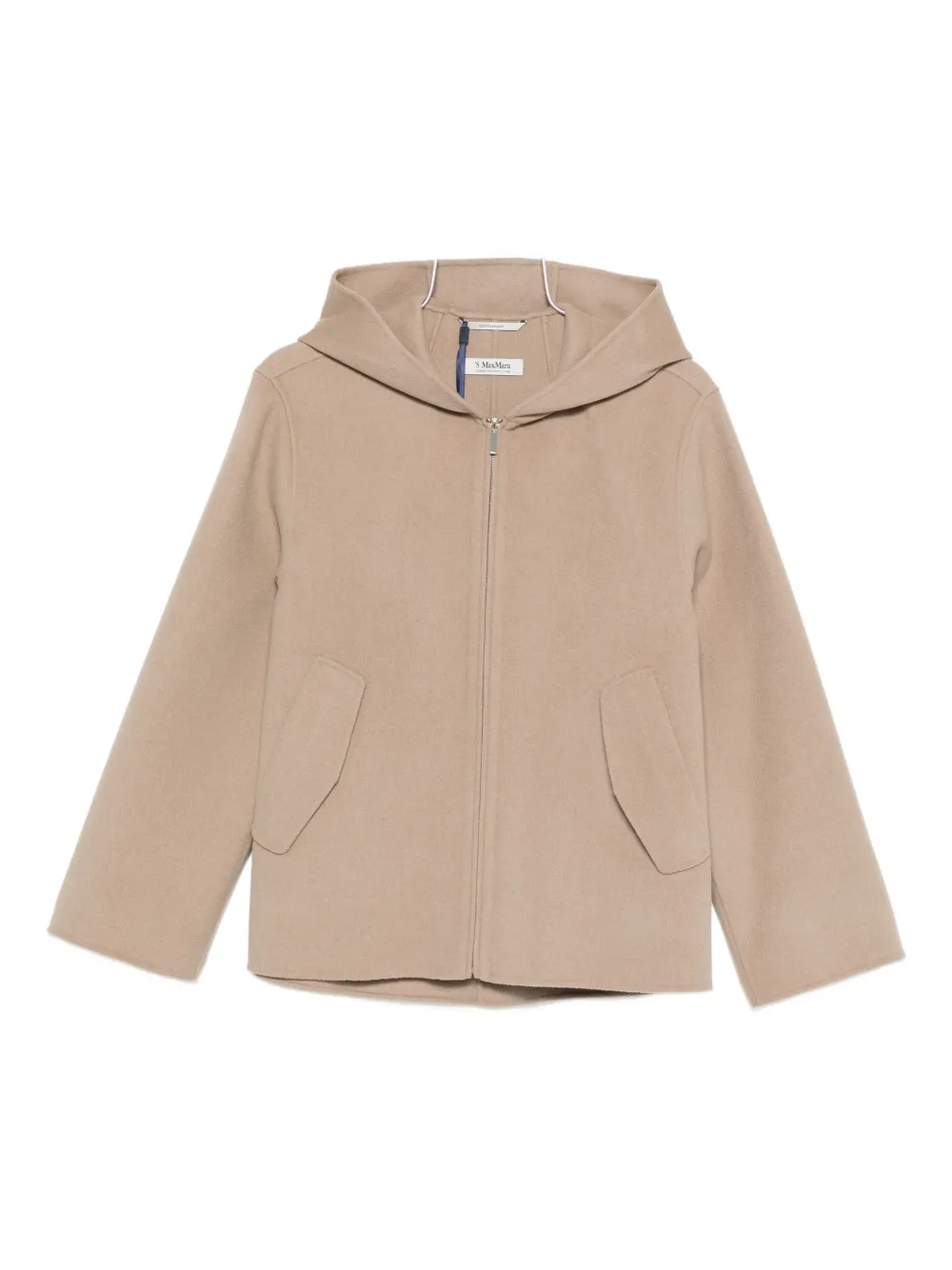 'S Max Mara hooded zip-up jacket | Neutrals | Image 1