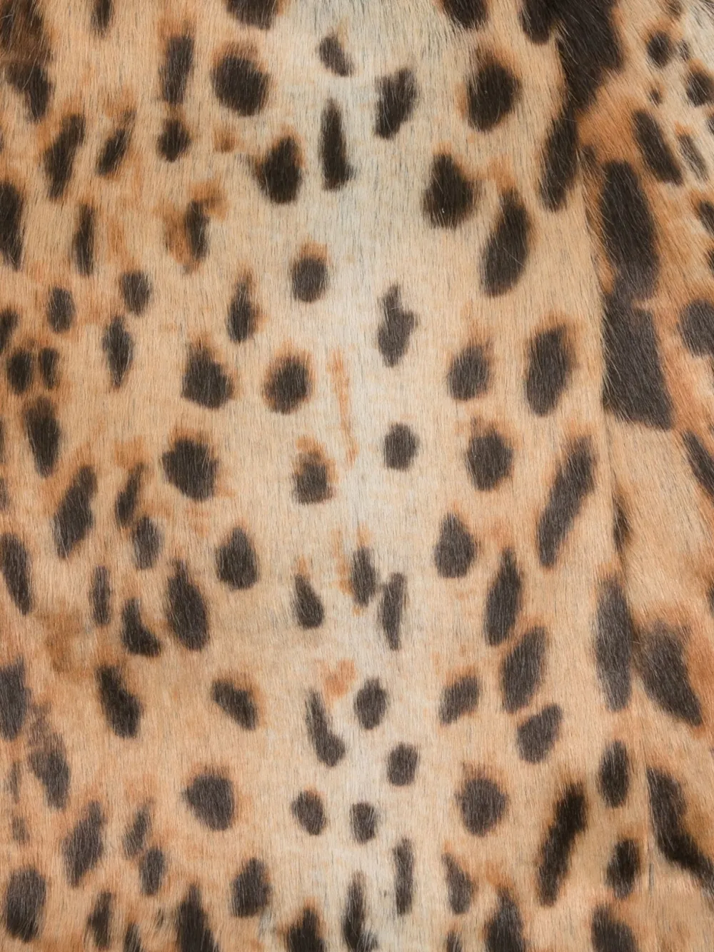 Martine Rose leopard-print patch hat - Bruin