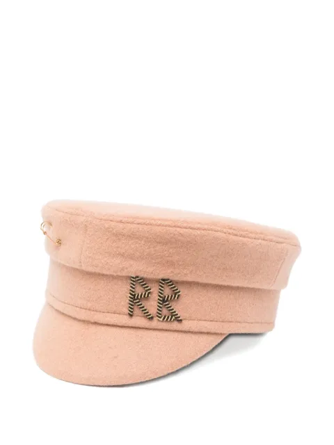 Ruslan Baginskiy pin-detail logo-lettering bakerboy cap