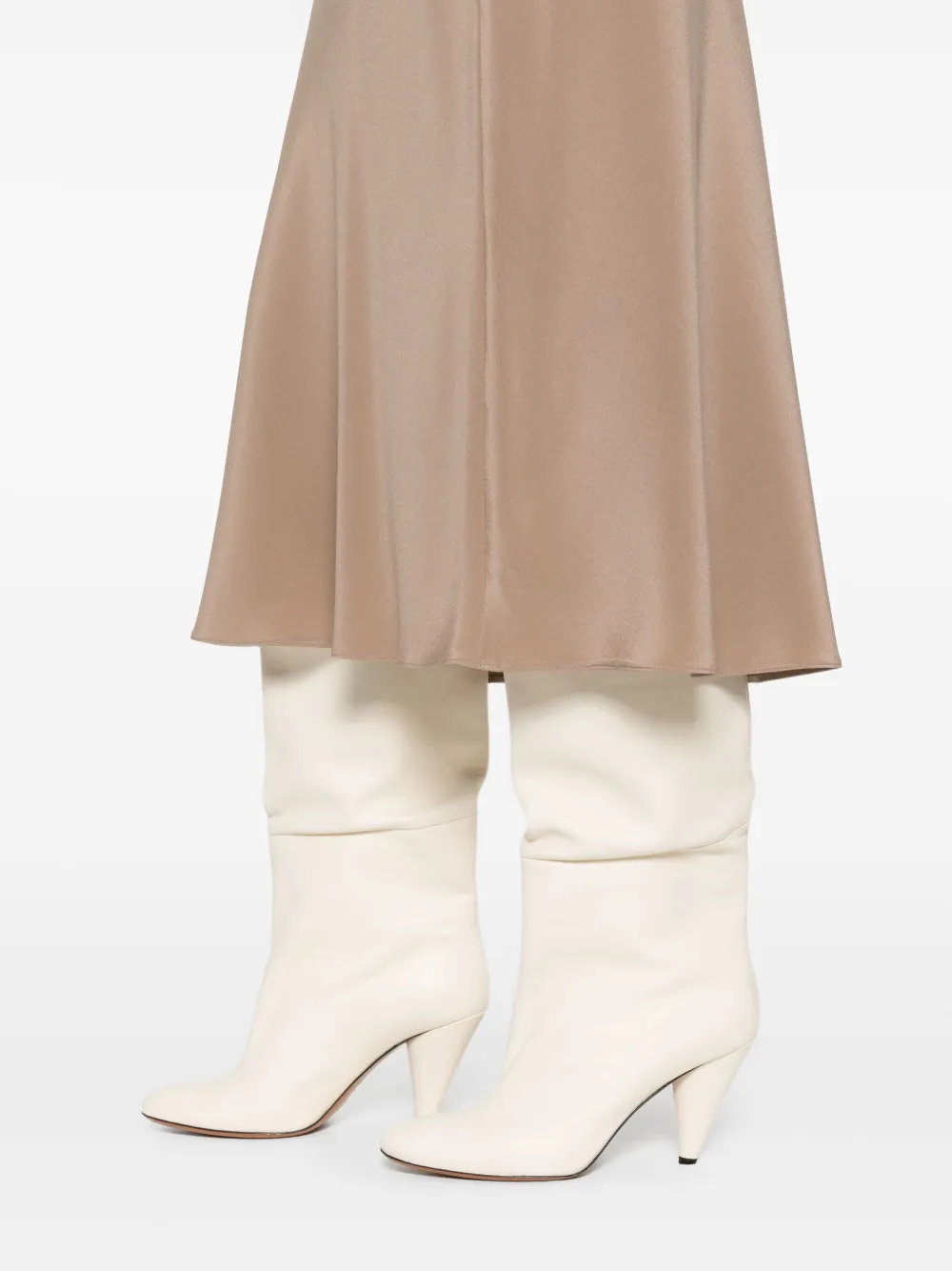 Max Mara Uitgesneden midi-rok 044 BEIGE