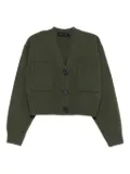 Proenza Schouler Sofia buttoned pocket cardigan - Green