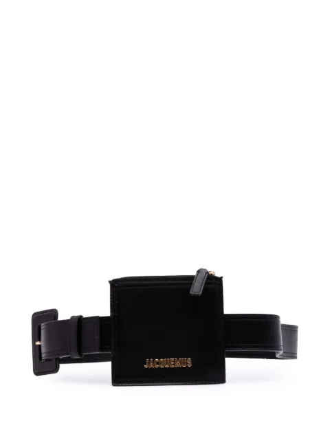 Jacquemus Pre-Owned 2020-2023 Leather La Ceinture Carree belt bag