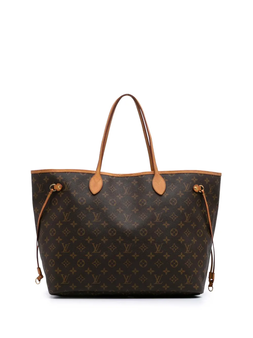 Louis Vuitton Pre-Owned 2011 モノグラム ネヴァーフル GM トートバッグ - ブラウン Louis Vuitton Pre-Owned 2011 モノグラム ネヴァーフル GM トートバッグ - ブラウン