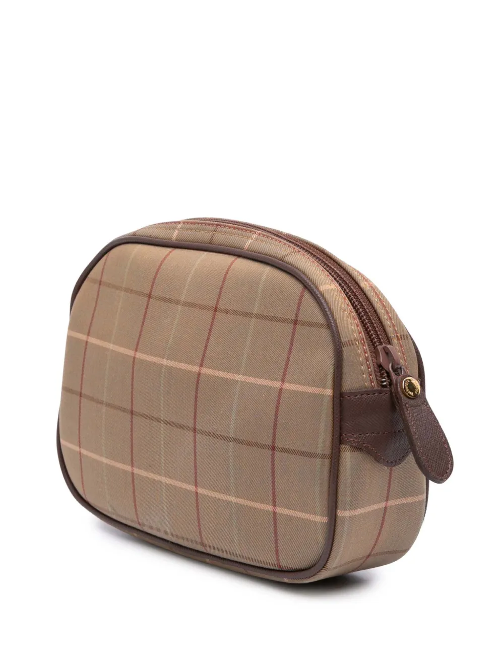 Pre-owned Burberry 20th Century Vintage Check Canvas Clutch Bag
