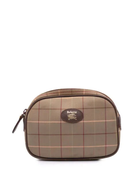 Burberry Pre-Owned 20th Century Vintage Check Canvas clutch bag
