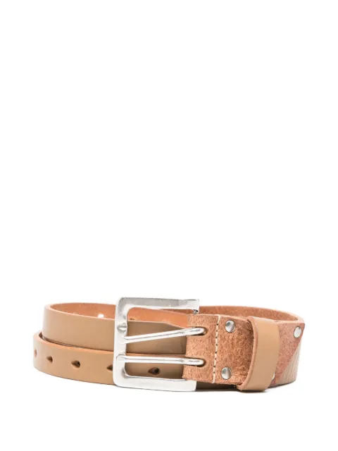 OUR LEGACY riveted buckled belt