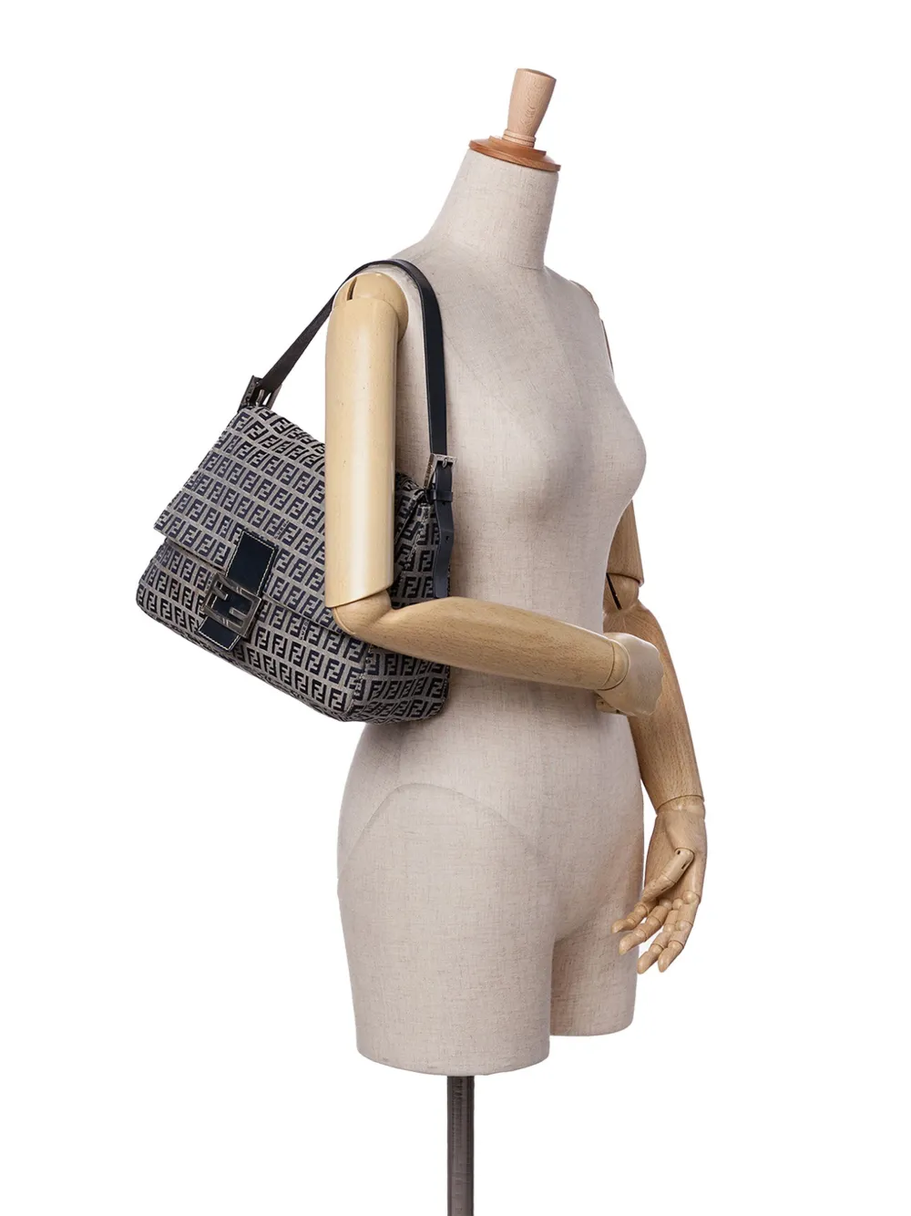 Fendi Pre-Owned 2000-2010 Zucchino Canvas Mamma Forever shoulder bag | Pre-Owned | Image 2