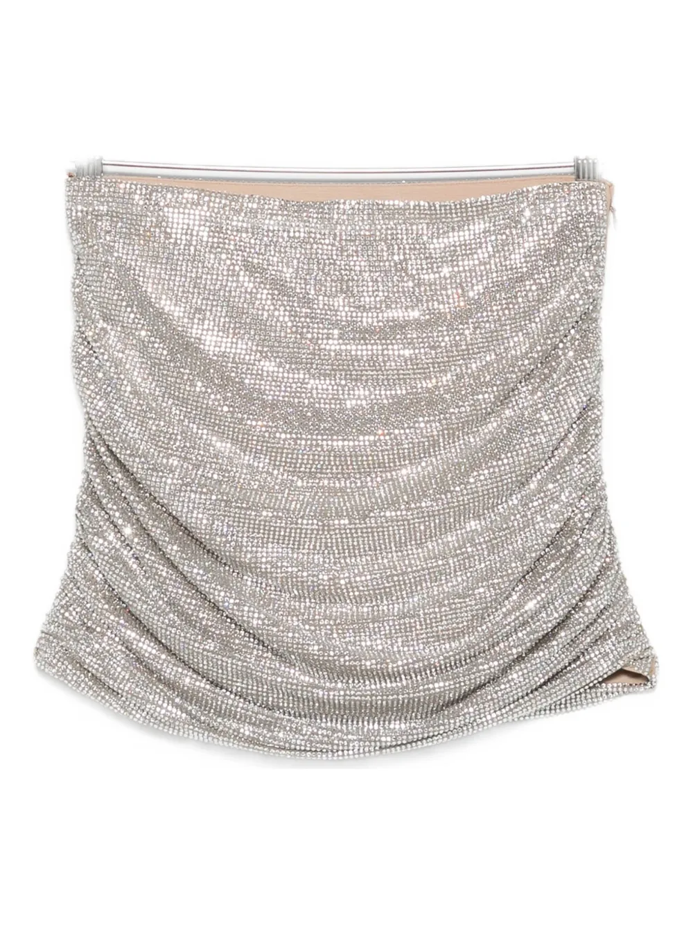 crystal-embellished skirt