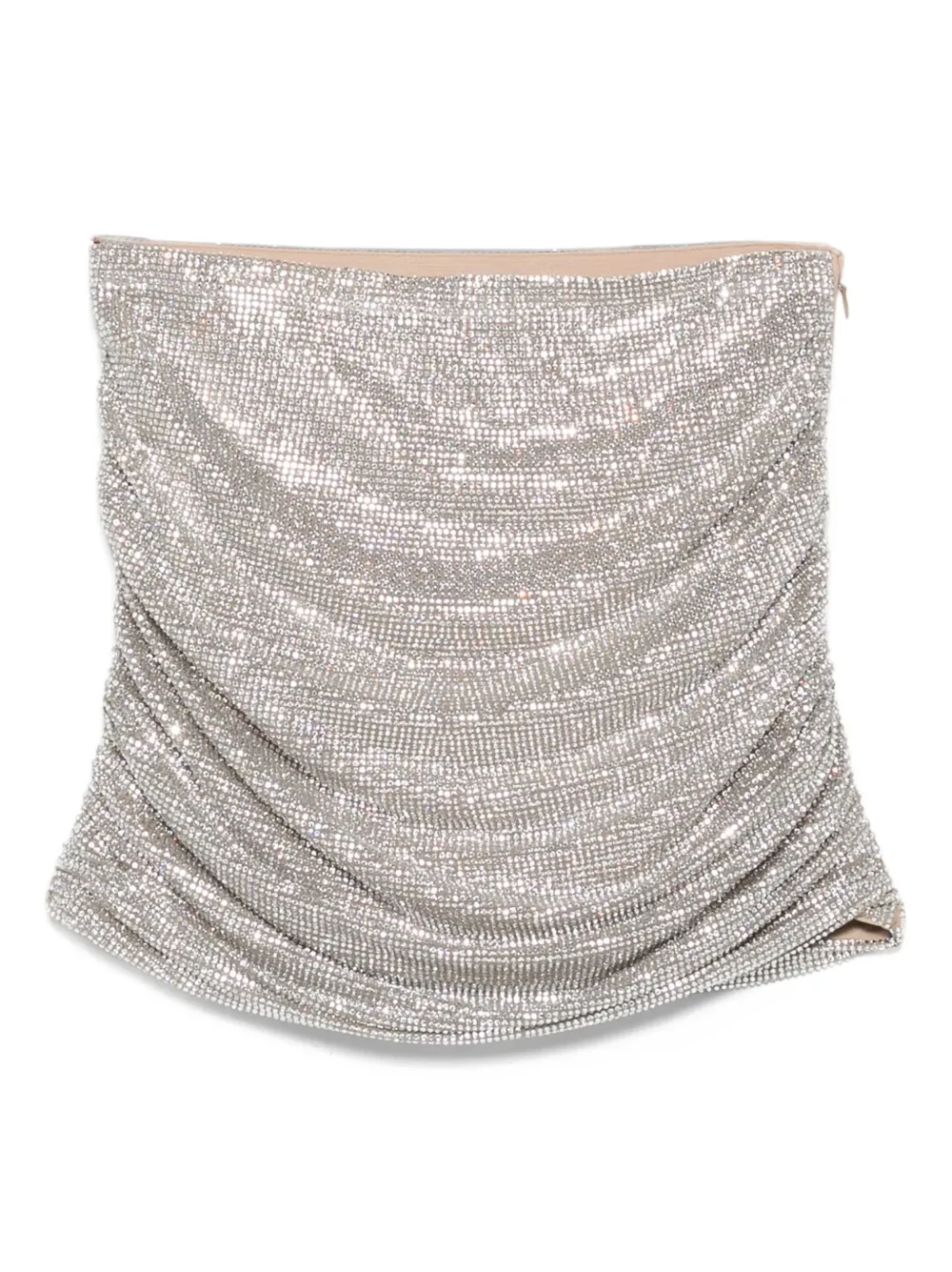 crystal-embellished skirt