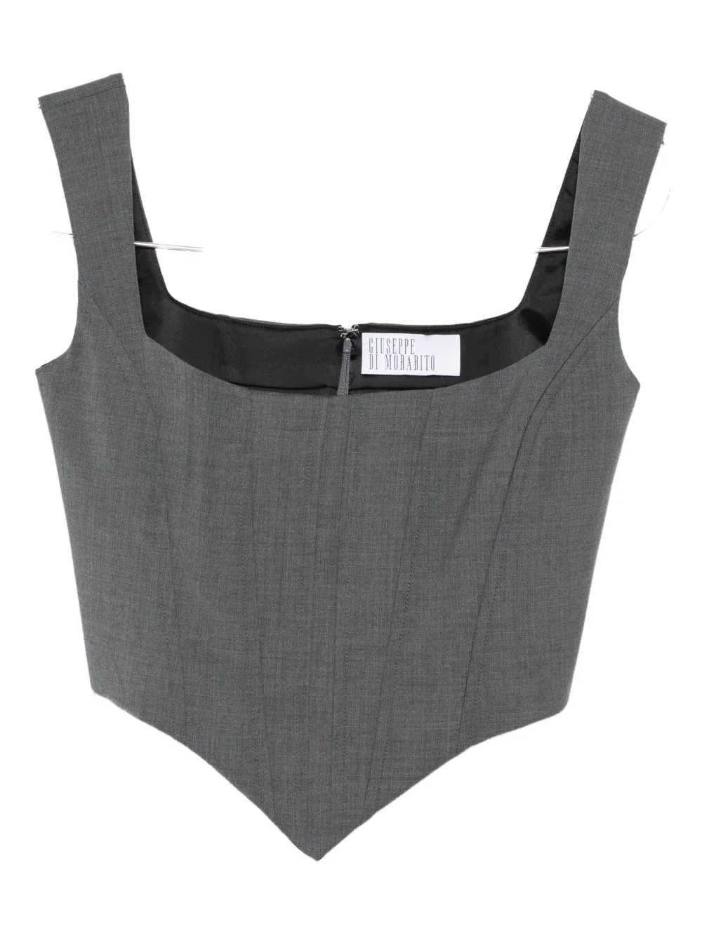 Giuseppe Di Morabito Top Grey In Gray