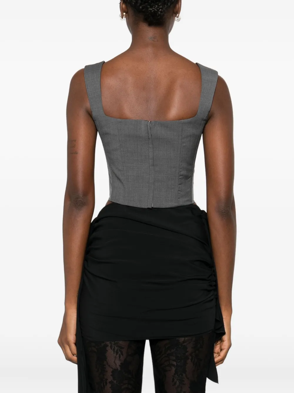 Giuseppe Di Morabito Top Grey In Gray