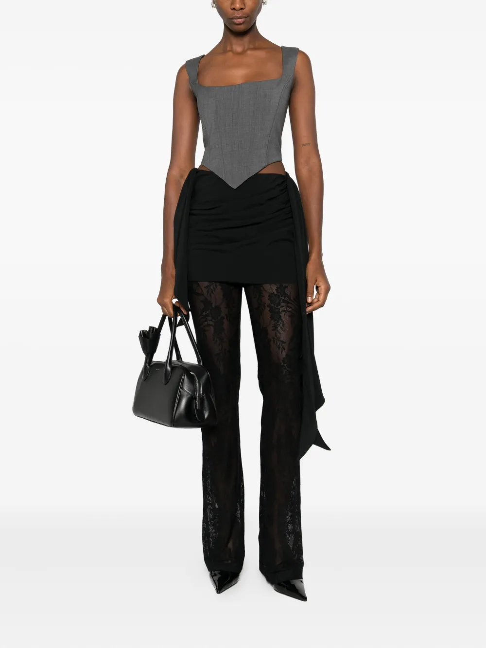 Giuseppe Di Morabito Top Grey - Grijs