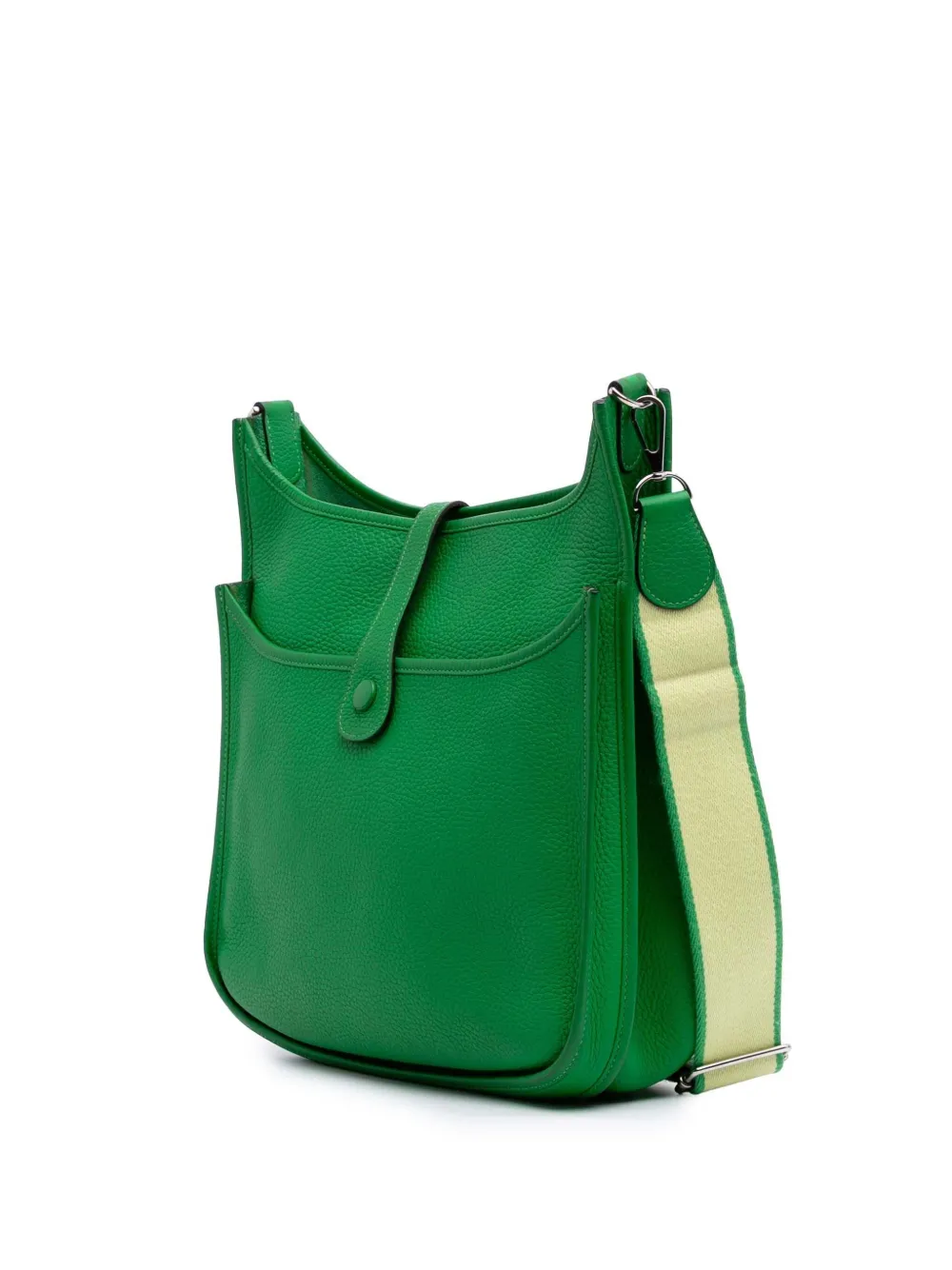 Pre-owned Hermes 2014 Clemence Evelyne Iii 29 Crossbody Bag