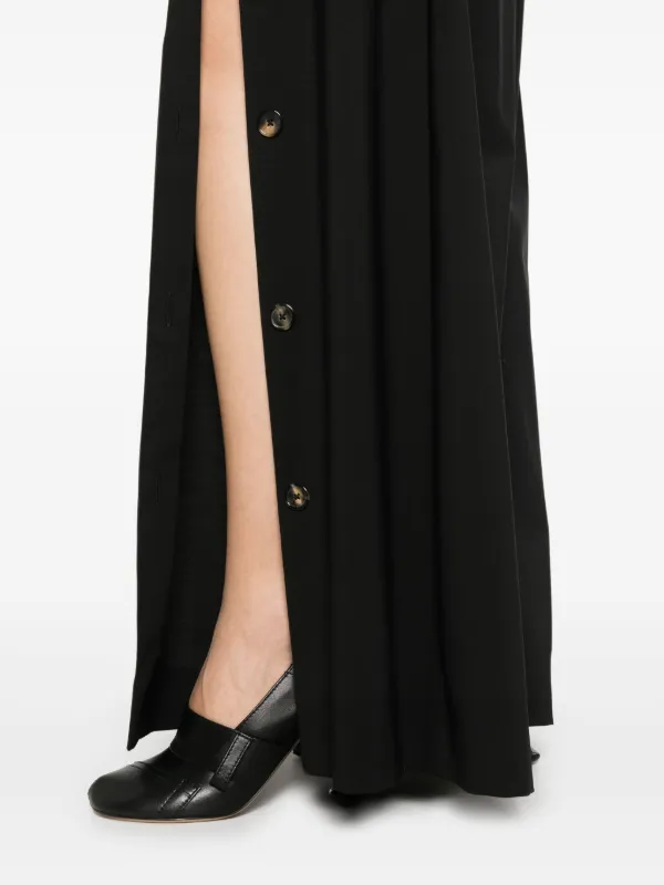 A.W.A.K.E. Mode Belted side-split Trousers | Black | FARFETCH