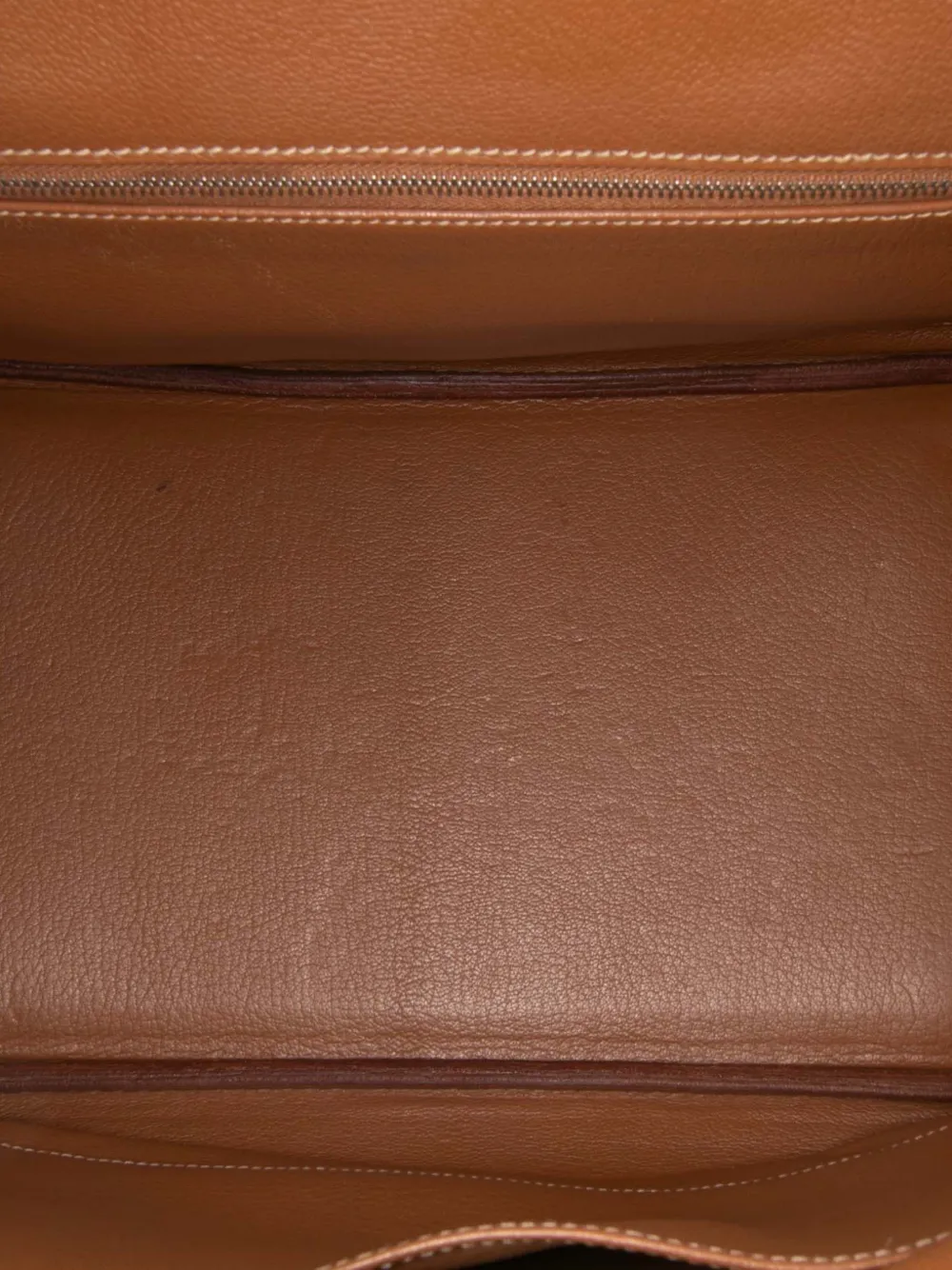 Pre-owned Hermes 2006 Togo Birkin Retourne 35 Handbag In Brown