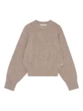 REMAIN raglan-sleeve crewneck sweater - Brown