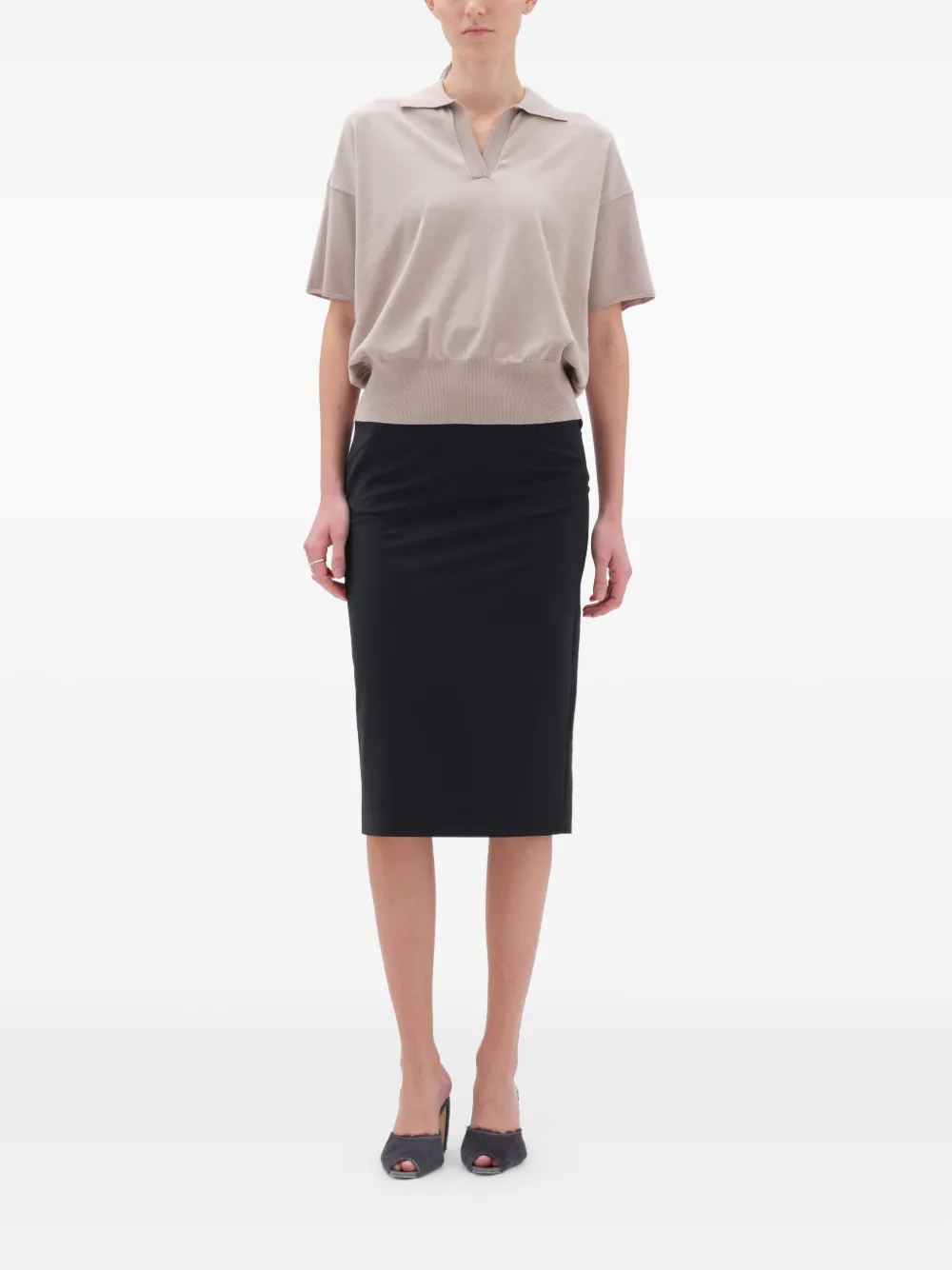 REMAIN polo-neck knitted top | T-Shirts & Jersey Shirts | Image 2