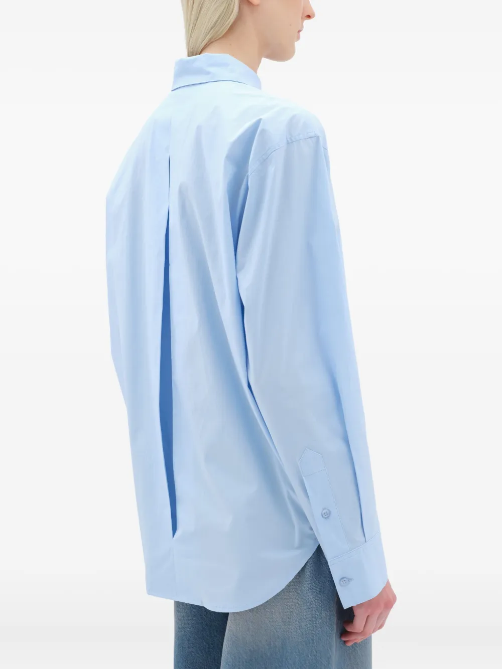 REMAIN Button-down blouse Blauw