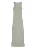 REMAIN slip layered maxi dress - Grey
