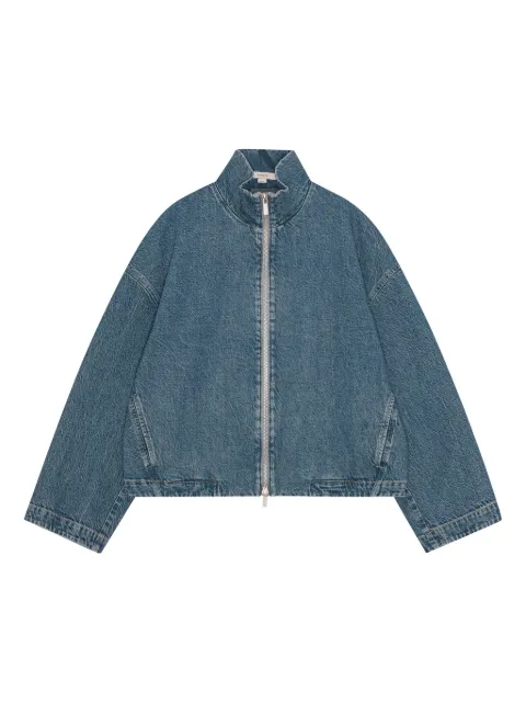 REMAIN zip-front denim jacket