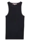 REMAIN ribbed racer-back top - Grey