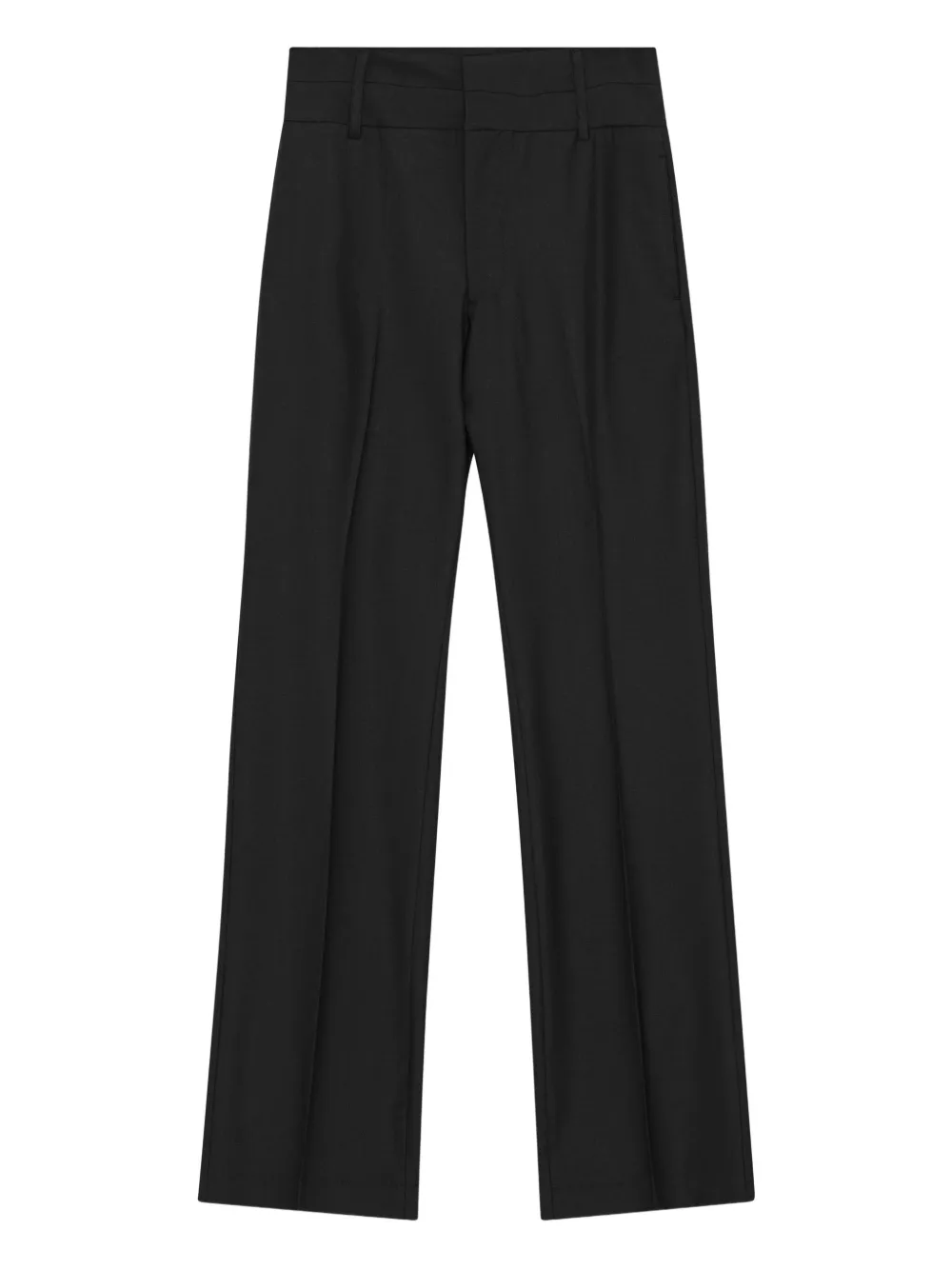 REMAIN Broek met dubbele tailleband Zwart