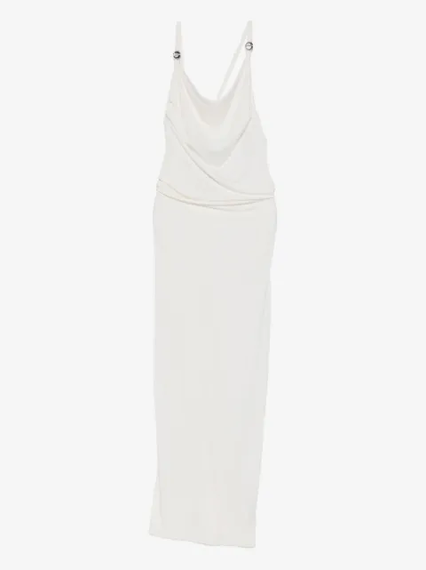 Coperni cowl-neck strap dress