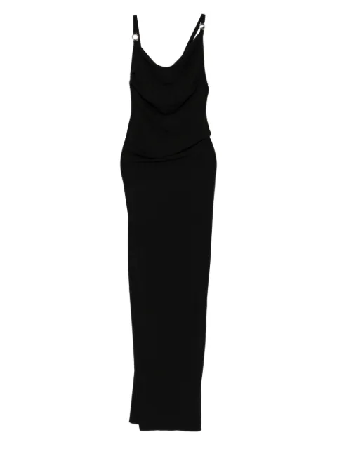 Coperni cowl-neck strap dress