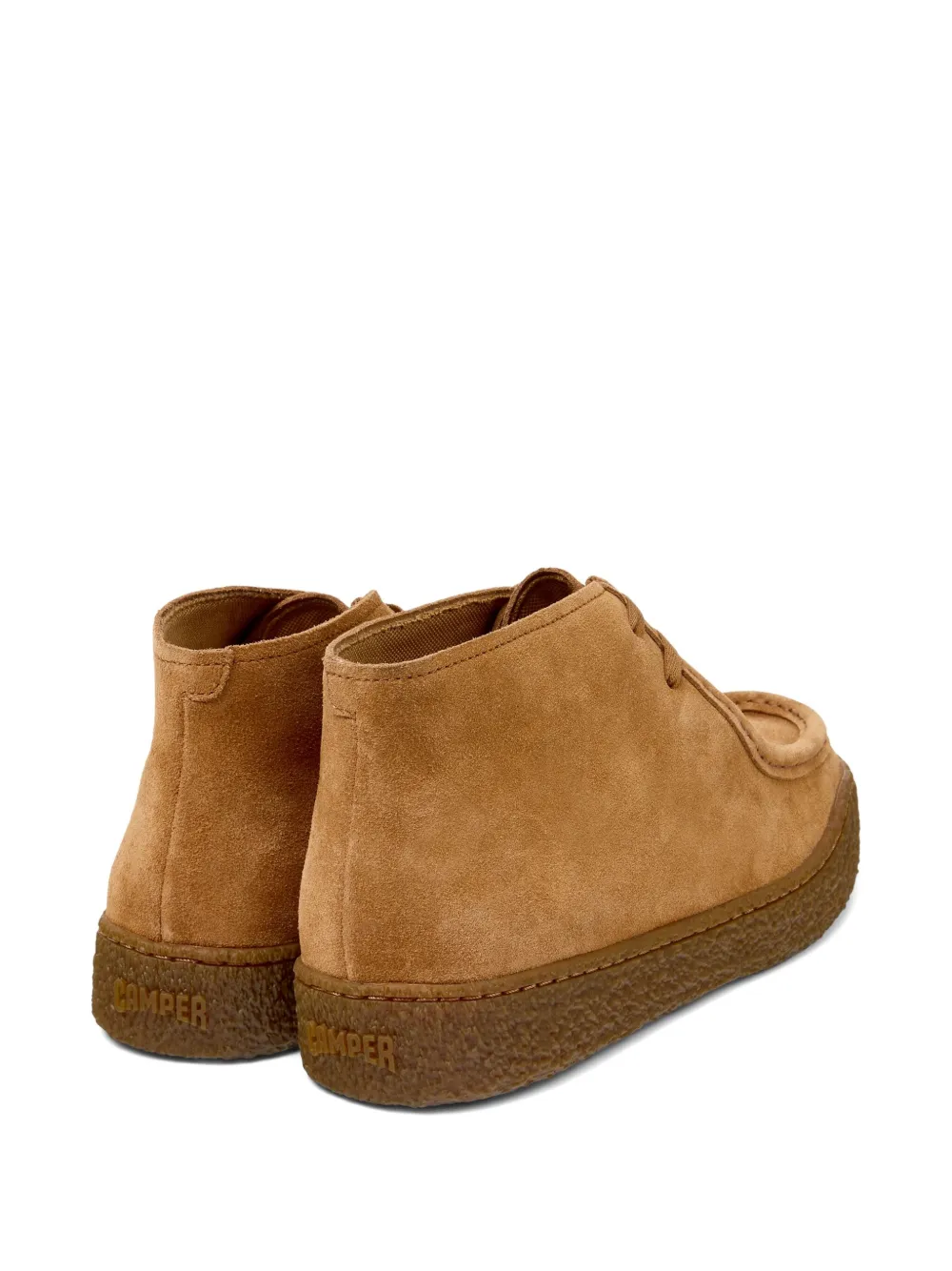 Camper Peu Terreno suede lace-up desert boots Brown