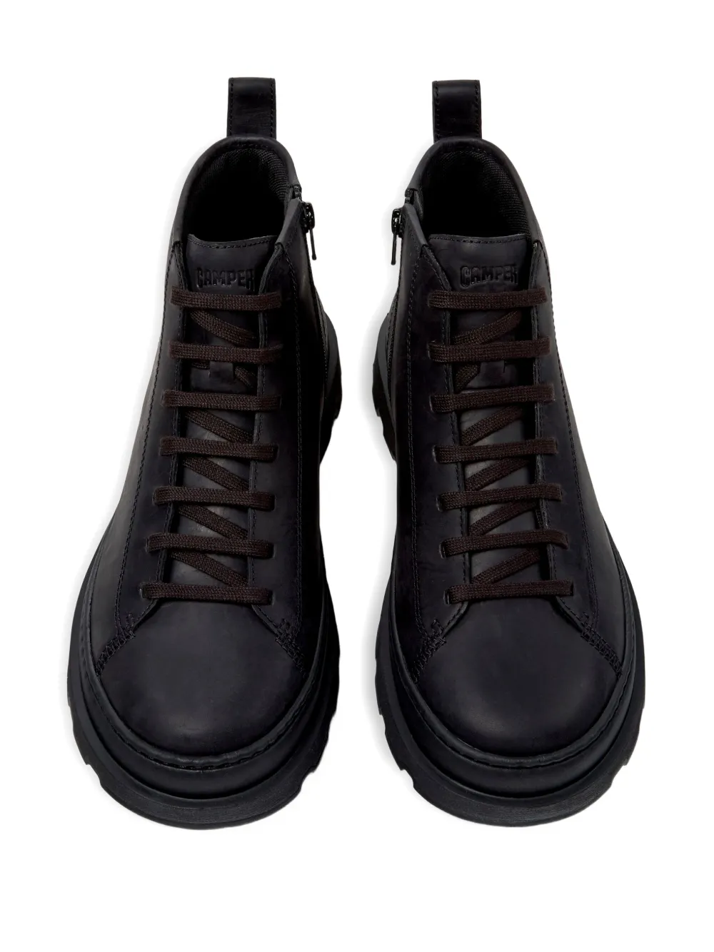 Camper Brutus lace-up boots Black