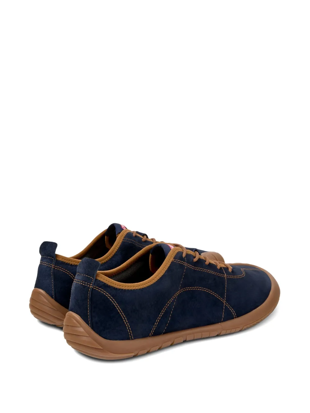 Camper leather lace-up trainers Blue