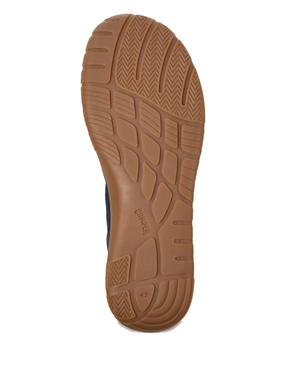 Camper leather lace-up trainers Blue