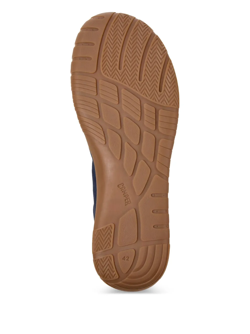 Camper leather lace-up trainers Blue