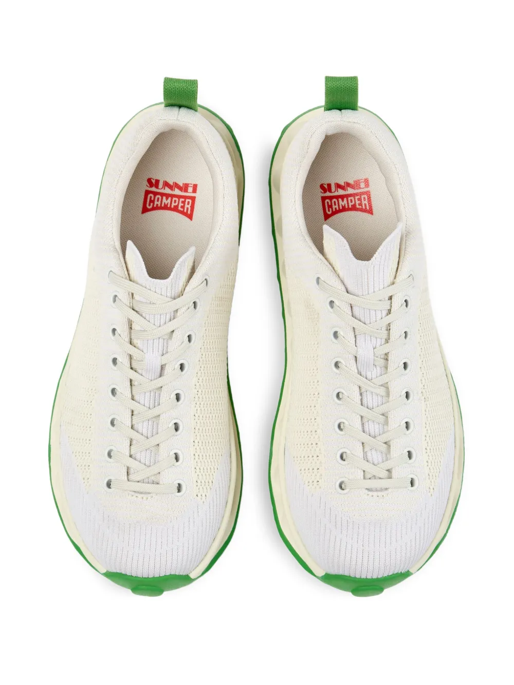 Camper x Sunnei Pelotissima knitted sneakers White