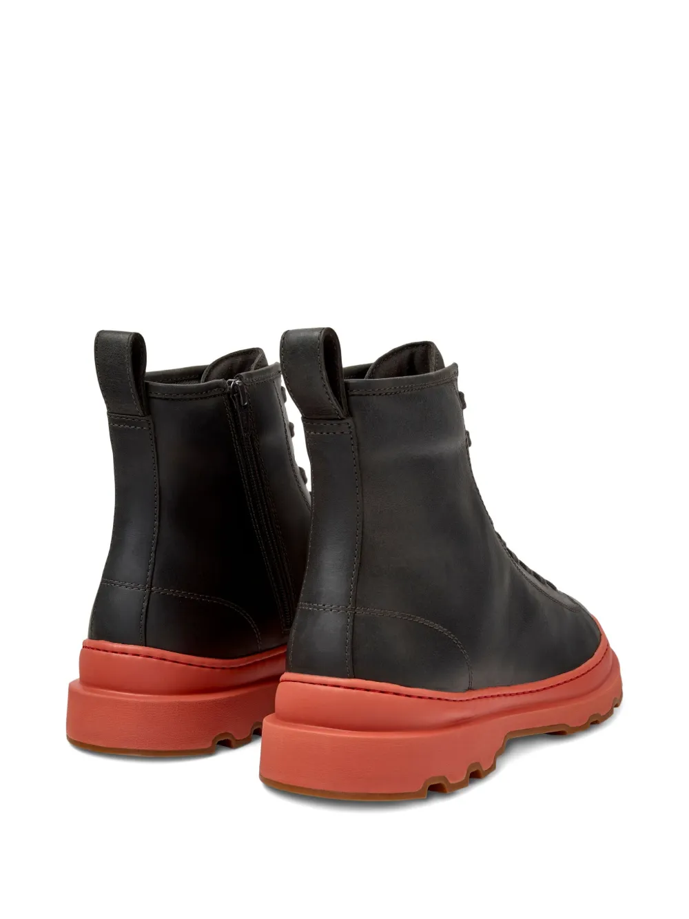 Camper Brutus Lace-up Boots In Multi