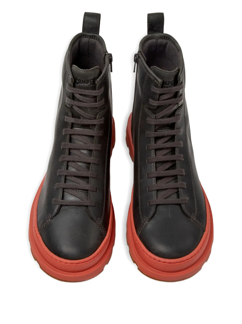 Camper Brutus Lace-up Boots In Multi