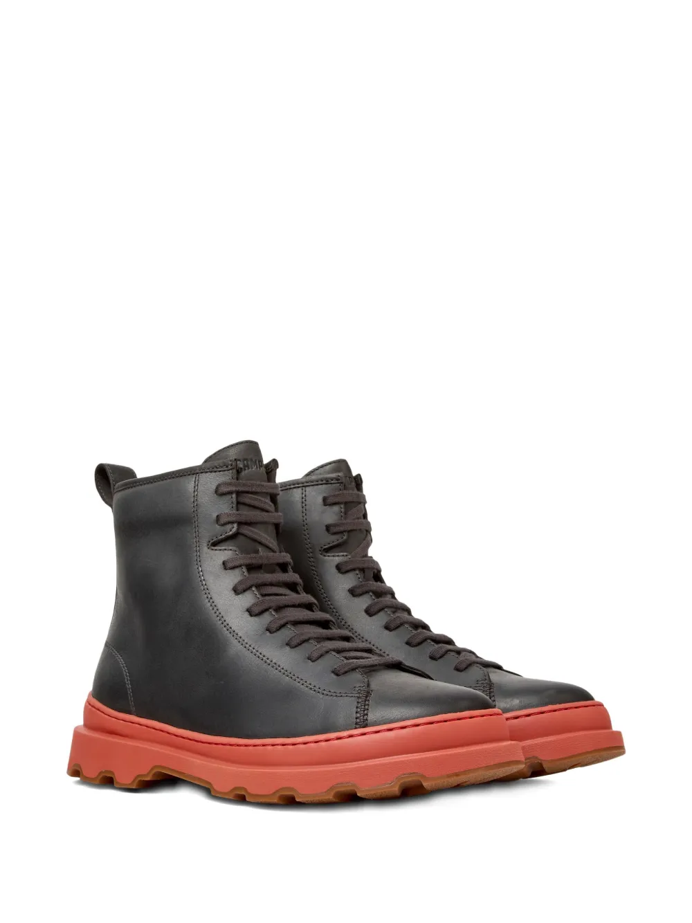 Camper Brutus Lace-up Boots In Multi