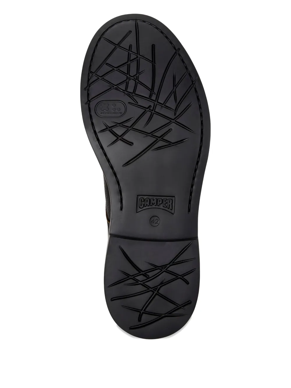 Camper Dea lace-up leather shoes Black